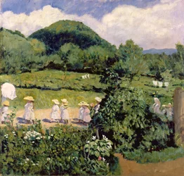 Picnic en mayo, día de verano, 1906